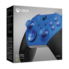 Manette Sans Fil Xbox Série X/S Elite Series 2 Core - Bleu Performance et Style Inégalés pour les Gamers