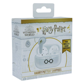 Écouteurs Bluetooth OTL Lunettes Harry Potter Enfants - Design Blanc Unique & Confort Ajustable