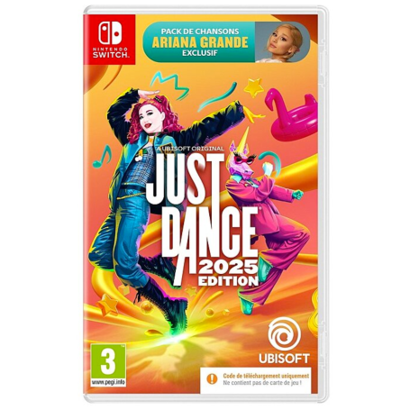 Achetez Just Dance 2025 Edition pour Nintendo Switch – Dansez avec les Hits de l'Année
