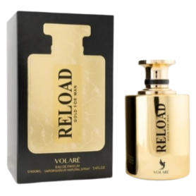 Volaré RELOAD Gold For Man Eau de Parfum 100ml - Sophisticated Fragrance for Him