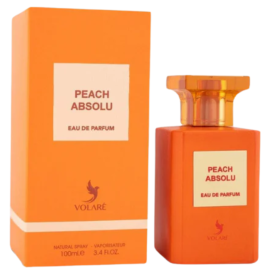 Eau de Parfum Volaré Peach Absolu Unisex 100ml - Parfum envoûtant pour tous