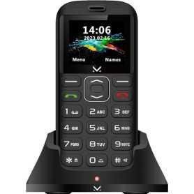 Téléphone Senior Majestic TLF Sileno 28 - Écran 1.77" DS, Noir - Neuf et Idéal pour Simplicité et Confort