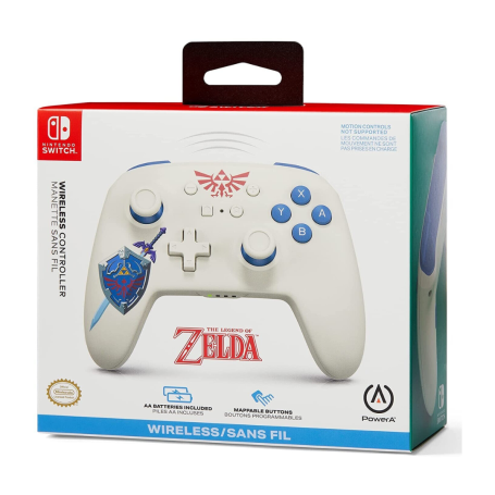 Manette Sans Fil Protecteur Zelda pour Nintendo Switch - Accessoire Gamer Indispensable