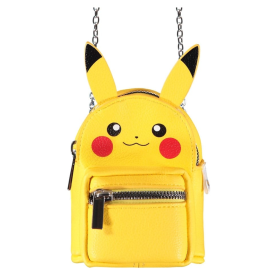 Porte-monnaie Difuzed Pokémon Pikachu avec Porte-clés - Micro Sac Pratique et Stylé pour Fans de Pokémon
