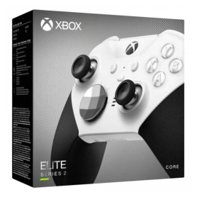 Achetez la Manette Sans Fil Xbox Elite Series 2 Microsoft Core Blanche - Performance et Précision Maximales