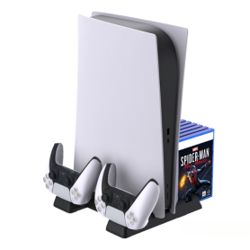 Support de Refroidissement et Chargement Multifonctionnel PS5 Dobe TP5-0593S - Optimisez Vos Sessions de Jeu
