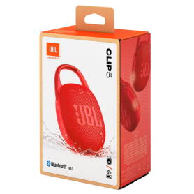 Enceinte Bluetooth Portable JBL CLIP 5 Rouge - Son Puissant et Design Compact