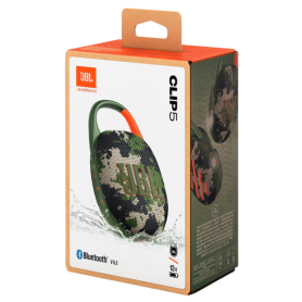 Enceinte Bluetooth Portable JBL CLIP 5 Camouflage - Son Supérieur et Design Compact