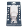Adaptateur Secteur Remax RP-U35 - Double USB 10.5W pour Recharge Rapide et Fiable