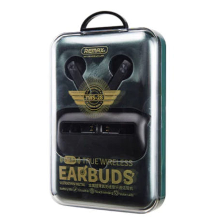 Remax TWS-28 Bluetooth Headphones Gray - 300mAh Battery - 4H Playtime