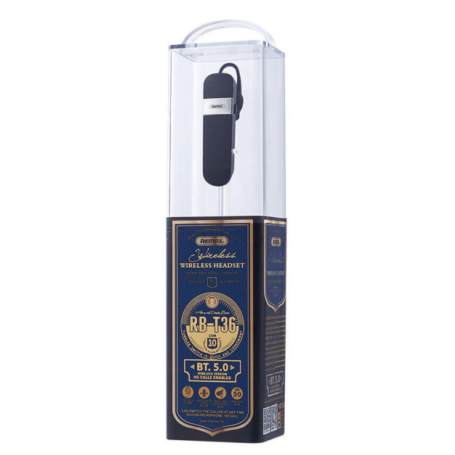 Écouteurs Bluetooth Remax RB-T36 - 90 mAh - Noir - Autonomie Longue Durée et Design Élégant