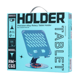 Support Pliable en Métal 360° pour Tablette & PC - REMAX RM-C60 Vert - Stable & Élégant