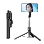 Buy Remax P17 Phone Tripod Stand 1.3M Black - Stable and Adjustable for Perfect Shots