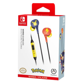 Ecouteurs Filaires PowerA Pikachu Blossom pour Nintendo Switch - Son Immersif et Design Unique