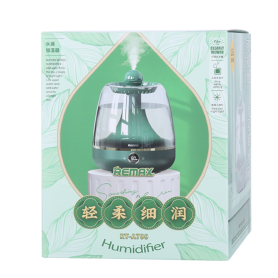 Mini Humidificateur Remax RT-A700 4000mAh - Réservoir 1.6L Commande Tactile Blanc