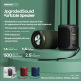 Enceinte Bluetooth Étanche Remax RB-M56 Warriors 1500mAh - Vert | Son Puissant et Portable