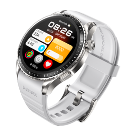 Montre Connectée REMAX WATCH23 - Écran AMOLED 350mAh - Étanchéité 3ATM - Argent - Technologie Avancée