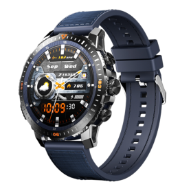 Montre Connectée Étanche Remax WATCH12 - Écran AMOLED HD - Batterie 470 mAh - Bleu