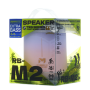 REMAX RB-M2 Portable Wireless Speaker 1200mAh - IPX5 Waterproof - 10M Range - Gradient Purple Pink