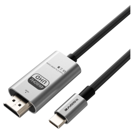 XSSIVE XSS-HD05 USB-C to HDMI Adapter 2M High-Quality Video Connection for Laptops Tablets