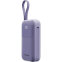 Power Bank 10000mAh XSSIVE XSS-PB37PU Violet avec Câble USB-C/Lightning - Recharge Rapide et Fiable
