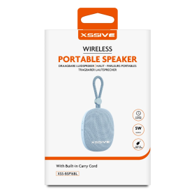Enceinte Bluetooth Portable XSSIVE XSS-BSP16BL Bleu - Son Haute Qualité et Design Élégant