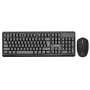 Set Souris et Clavier sans Fil XSSIVE XSS-KMSET1 QWERTY Noir - Performance et Élégance à Porter de Main