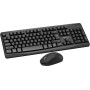Set Souris et Clavier sans Fil XSSIVE XSS-KMSET1 QWERTY Noir - Performance et Élégance à Porter de Main