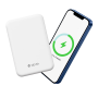 Power Bank Magnétique DEVIA Smart V8 PD 20W 5000mAh Noir - Charge Rapide et Efficace