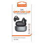 XSSIVE XSS-CLIP-B TWS Open Ear Clip Wireless Earbuds Comfortable Secure Fit Stereo Sound