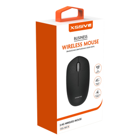 XSSIVE XSS-MS1B Bluetooth Wireless Mouse – Ergonomic Design Long Battery Life High Precision Control