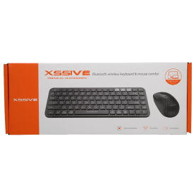 Set Clavier et Souris sans Fil XSSIVE XSS-KMSET3 AZERTY Noir - Confort et Performance Optimale