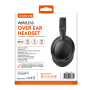 XSSIVE Wireless Over-Ear Headset XSS-H12B - Black | Premium Sound & Comfort