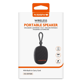 Enceinte Bluetooth Portable XSSIVE XSS-BSP16BK Noir | Son Puissant et Design Élégant