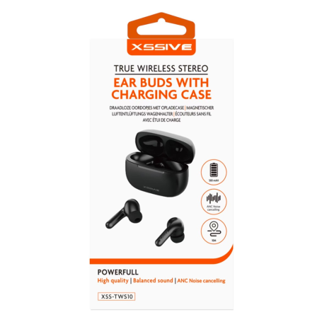XSSIVE XSS-TWS10 Wireless Earbuds - Premium Sound Quality & Long Battery Life