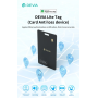 DEVIA Lite Tag 1.5mm Black - Anti Loss Device for Cards Prevents Loss and Theft