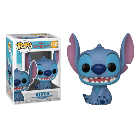 Achetez Figurine Funko Pop! Lilo & Stitch Smiling Stitch n°1045 - Collectionnez l'Édition Sourire