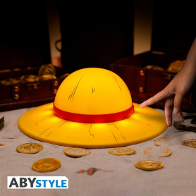 Lampe LED décorative AbyStyle One Piece Chapeau de Paille - Éclairage Geek et Collectionneur
