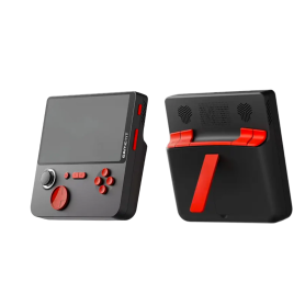 Console de Jeu Portable Jellymini5 E5 avec Écran IPS 5" 64 Go - Design Noir & Rouge