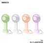 Mini Ventilateur Portable REMAX F33 - 1200mAh - 3 Vitesses - Support Intégré - Vert