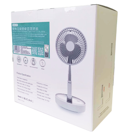 Ventilateur REMAX RL-FN16 Blanc – Refroidissement Efficace, Confort Silencieux dla Chambre ou Bureau