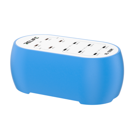 RELIFE RL-309M 10-Port Type-C Smart Charger – Fast Multi-Device Charging Hub