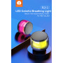 Mini Bluetooth Speaker with RGB Lights WUW R213 - Portable Wireless Sound & Color-Filled Atmosphere