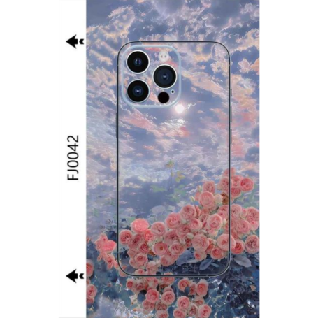 Back Protective Film with Relief Sculpture G06-FJ0042 1Pc - Stylish Protection for Your Device