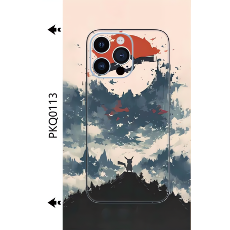 Back Protective Film with Relief Sculpture A Series G06-PKQ0113 Durable Stylish Phone Protection