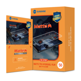 Film Hydrogel Matte TPU SUNSHINE SS-075E 50 Pcs - Protection Écran Premium (Code SUNSHINE)