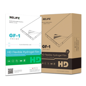 RELIFE GF-1 HD Hydrogel Film - 50Pcs | Premium Screen Protection | No Recharge Code