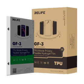 Film Hydrogel Matte Anti-Peep RELIFE GF-3 - Lot de 50 | Protection Écran Discrète & Efficace