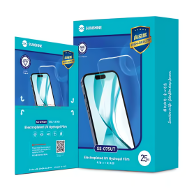 Film de Galvanoplastie UV HD SUNSHINE SS-075UT - Pack de 25 Pcs pour Protection Optimale