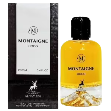 Eau de Parfum Unisex Maison Alhambra Montaigne Coco 100ml - Luxe et Équilibre Olfactif